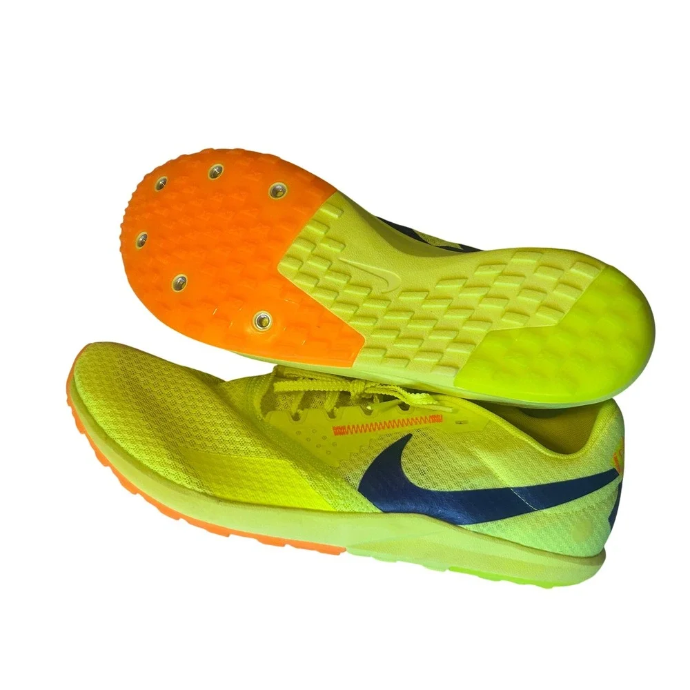 Nike Zoom Rival XC 6 Mens 10.5 Yellow New Racing Spikes DX7999-701